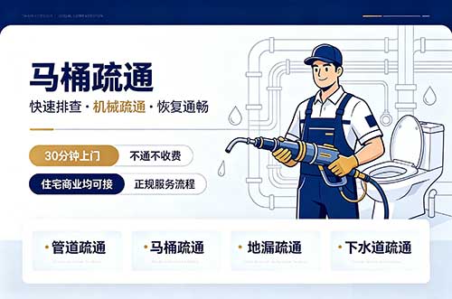 大安马桶疏通
