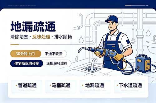 大安地漏疏通